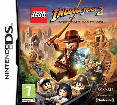 Lego Indiana Jones 2 The Adventure Continues (Nintendo DS), Spelcomputers en Games, Games | Nintendo DS, Gebruikt, Vanaf 3 jaar