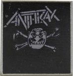 Anthrax - Cross Bones - Patch officiële merchandise, Ophalen of Verzenden, Nieuw, Kleding