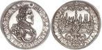 Duitsland, Augsburg, stad. Reichstaler 1642, Stadtansicht.