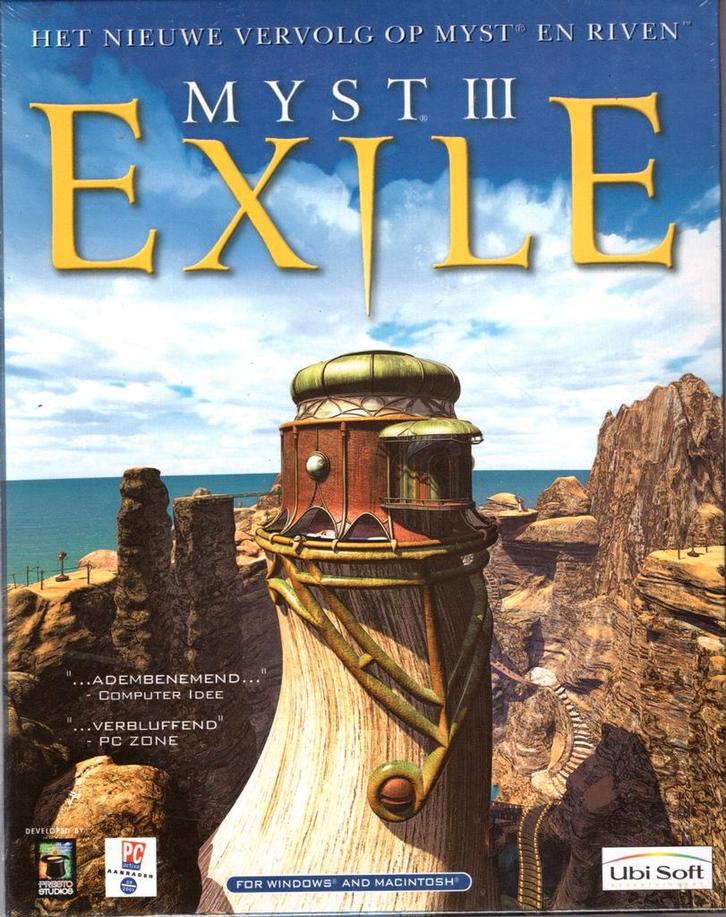 PC Big Box - Myst Exile III (Geseald), Spelcomputers en Games, Spelcomputers | Overige Accessoires, Zo goed als nieuw, Verzenden