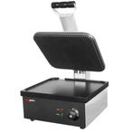 GGM Gastro | Contactgrill - 2,2 kW - Glad & Gegroefd - |, Verzenden, Nieuw