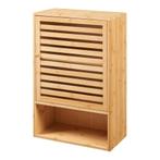 Badkamerkast Gjesdal 60x40x20 cm bamboe naturel [en.casa], Huis en Inrichting, Badkamer | Badkamermeubels, Verzenden, Nieuw