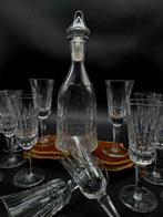 Francia - Drinkservies (11) - Kristal - Wijnbekers en, Antiek en Kunst