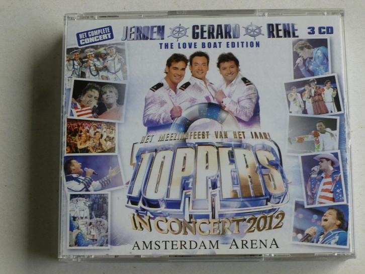 Toppers in Concert 2012 / The Love Boat Edition (3 CD), Cd's en Dvd's, Cd's | Nederlandstalig, Zo goed als nieuw, Verzenden