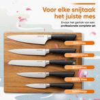 6-delige Luxe Messenset Inclusief Messenslijper - Japanse, Ophalen of Verzenden, Zo goed als nieuw