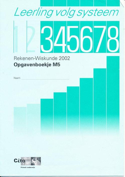 LOVS Rekenen/Wiskunde 2002 Opgavenboekje M5 per stuk, Boeken, Schoolboeken, Nieuw, Verzenden