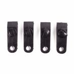 Benson Tenttapijt clips met schroef - set van 4 - zwart -..., Caravans en Kamperen, Caravan accessoires, Ophalen of Verzenden