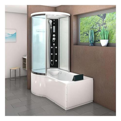 Douche- Bad Combinatie Lucano 170X98X220 (Badkamer), Huis en Inrichting, Badkamer | Complete badkamers, Nieuw, Ophalen of Verzenden
