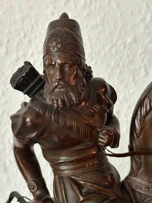 Artur Stein (1880-?) - sculptuur, Osmanischer Reiter - 31 cm, Antiek en Kunst, Antiek | Keramiek en Aardewerk