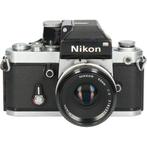 Tweedehands Nikon F2 Photomic DP-1 Prism + 50mm f/1:2 CM3161, Audio, Tv en Foto, Ophalen of Verzenden, Gebruikt, Nikon