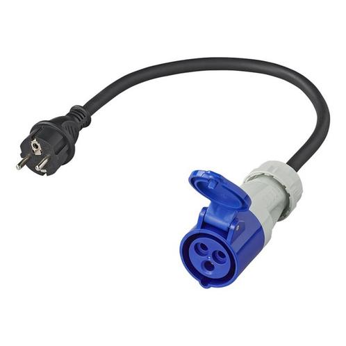 ProPlus Verloopkabel - 40 cm - Schuko naar CEE - 3 x 2.5..., Doe-het-zelf en Verbouw, Elektra en Kabels, Nieuw, Ophalen of Verzenden