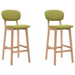 Barkrukken Groen Stof - OP=OP - Moderne look, lage prijs!, Huis en Inrichting, Barkrukken, Met voetsteun, Nieuw, Ophalen of Verzenden