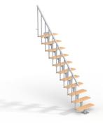 Ruimtebesparende trap - Dallas - in hoogte verstelbaar, Doe-het-zelf en Verbouw, Ladders en Trappen, Nieuw, 2 tot 4 meter, Ophalen of Verzenden