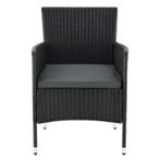 Loungeset Fort Myers - Zwart, Verzenden, Nieuw