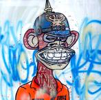Moabit - Bored Ape Yacht Club - Guard Stick Puppet, Antiek en Kunst, Kunst | Schilderijen | Modern