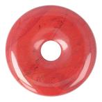 Rode Jaspis Donut hanger Nr 19 - Ø 5 cm, Nieuw, Verzenden
