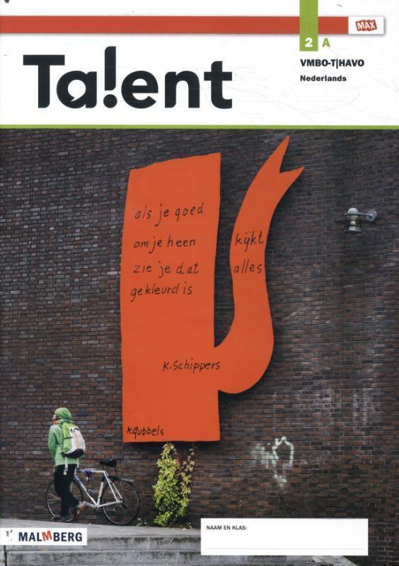 Talent 2 vmbo thavo Nederlands Leeropdrachtenb 9789402074475, Boeken, Studieboeken en Cursussen, Zo goed als nieuw, Verzenden