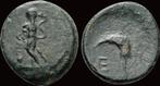 1st cent Ad Pisidia Etenna Ae18 sickle-shaped knife Brons, Verzenden