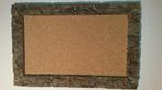Kurk prikbord - 60 x 90cm - met schors lijst, Huis en Inrichting, Woonaccessoires | Memoborden, Ophalen of Verzenden, Nieuw