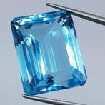 Blauw Topaas - 52.69 ct - Instituto Gemólogico Español (IGE), Nieuw