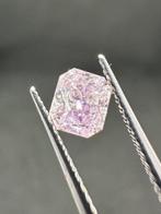 1 pcs Diamant (Natuurlijk gekleurd) - 0.53 ct - Rechthoek -, Nieuw