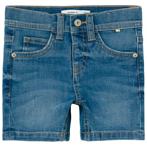 Kort jeans broekje SLIM FIT Silas (medium blue denim), Kinderen en Baby's, Kinderkleding | Maat 116, Jongen, Nieuw, Broek, Verzenden