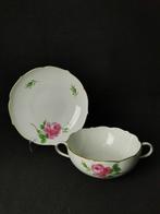 Meissen - Red Rose - Zuppeira con piatto - 2.Wahl - Soepkom