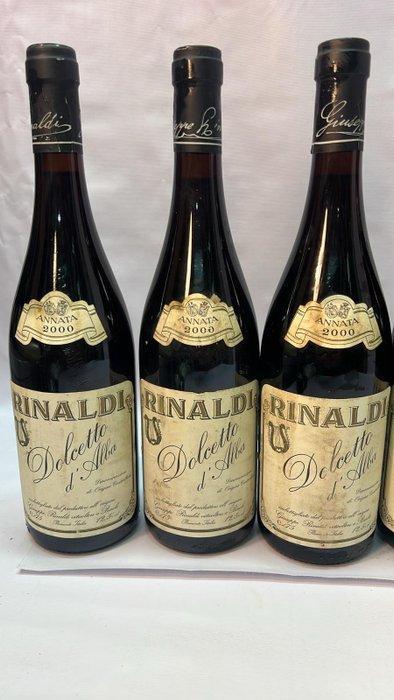 2000 Giuseppe Rinaldi, Dolcetto D’Alba - Piëmont - 6 Flessen, Verzamelen, Wijnen