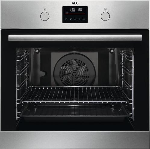AEG BPB355061M inbouw oven - rvs - SteamBake - pyrolyse, Witgoed en Apparatuur, Ovens, Inbouw, Hete lucht, Nieuw, Oven met grill