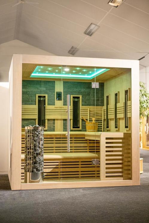 Infrarood Sauna DEMODAG met MEGA aanbiedingen! - SuperSauna, Sport en Fitness, Sauna, Infrarood, Complete sauna, Nieuw, Ophalen of Verzenden
