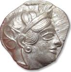 Attica, Athene. Tetradrachm 454-404 B.C. - great example,