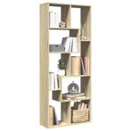 vidaXL Kamerscherm / boekenkast 67x25x161,5 cm hout sonoma, Verzenden, Nieuw, Overige houtsoorten