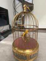 Automaton van een vogel in vogelkastje - Duitsland -, Antiek en Kunst