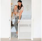 Traphekje wit oprolbaar, Kinderen en Baby's, Traphekjes, Overige materialen, Nieuw, Oprolhekje, Ophalen of Verzenden