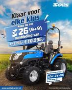 Solis S26 Shuttle XL 9+9 Actie t/m 31-05 Compact tractor, Zakelijke goederen, Agrarisch | Tractoren, Ophalen of Verzenden, Nieuw