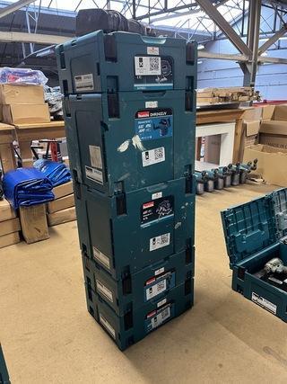 5x Bouwgereedschap, 1x 18V accu, 1x lader, M-boxen Makita, Doe-het-zelf en Verbouw, Gereedschap | Handgereedschap