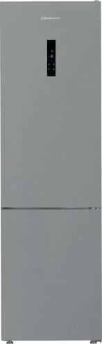 Bauknecht Kgdnf203c - Koel-vriescombinatie - RVS - 203.5 cm, Witgoed en Apparatuur, Koelkasten en IJskasten, Ophalen of Verzenden