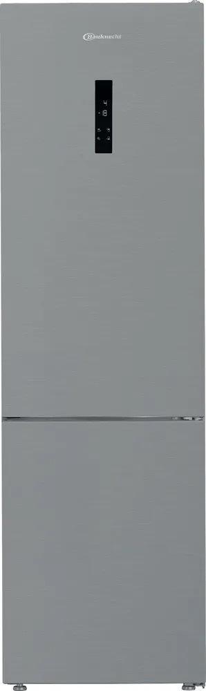 Bauknecht Kgdnf203c - Koel-vriescombinatie - RVS - 203.5 cm, Witgoed en Apparatuur, Koelkasten en IJskasten, Nieuw, Ophalen of Verzenden