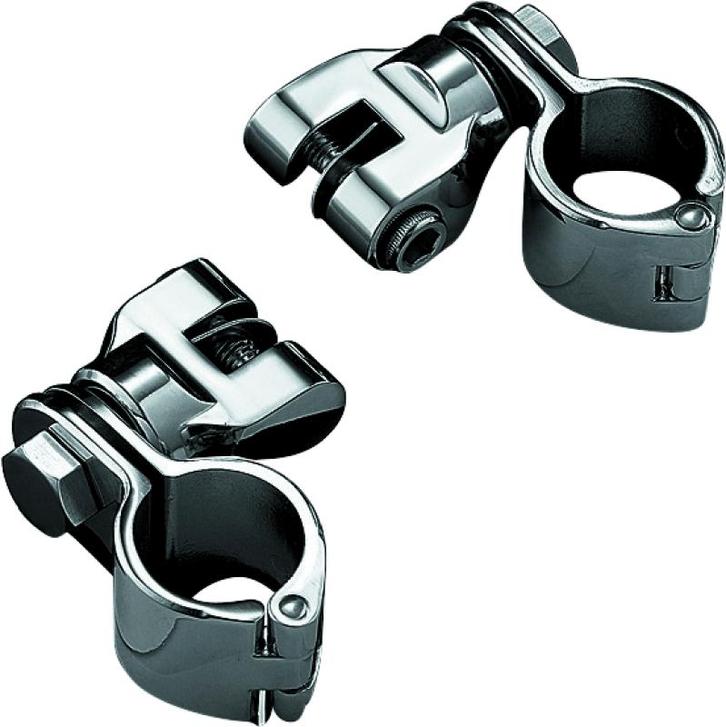 Kuryakyn Peg Mounts With 1-1/4in Magnum Quick Clamps Chrome, Auto-onderdelen, Interieur en Bekleding, Ophalen of Verzenden