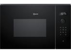 NEFF HLAWD53K0 - Inbouwmagnetron 25 L 900 W - Zwart, Verzenden, Nieuw