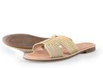 Marco Tozzi Slippers in maat 39 Goud | 10% extra korting, Kleding | Dames, Schoenen, Slippers, Overige kleuren, Verzenden, Marco Tozzi