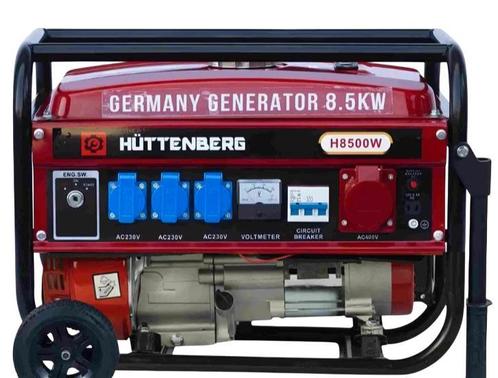 8500 W benzine-aggregaat, Doe-het-zelf en Verbouw, Aggregaten, Benzine, Nieuw, Elektrisch startend, Geluidgedempt, 5 tot 10 kVA