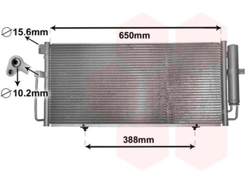 LUCHTCONDENSATOR VOOR SUBARU IMPREZA 2001-2002 73210FE010, Auto-onderdelen, Airco en Verwarming, Nieuw, Ophalen of Verzenden