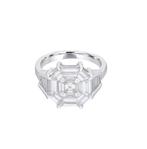 Ring - 18 karaat Witgoud - 2.12ct. tw. Diamant (Natuurlijk), Nieuw