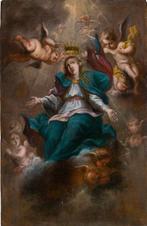 Abraham Bloemaert (1564 - 1651), Kring van - Incoronazione, Antiek en Kunst