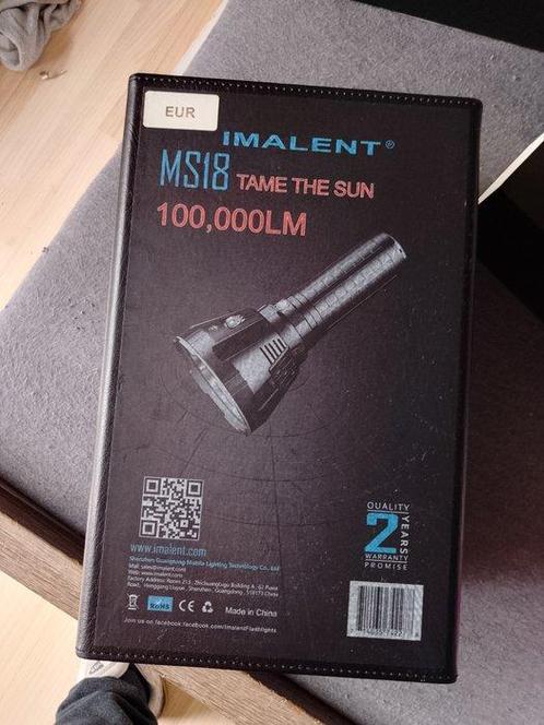 Imalent - Lamp - LED zaklamp Imalent MS18 - Carbon - LED, Antiek en Kunst, Kunst | Designobjecten
