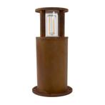 Marina 30 Round Tuinlamp Corten Tuinverlichting, Overige materialen, Verzenden, Minder dan 50 watt, Staande lamp