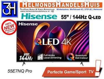 Hisense goedkope 4K Ultra HD smart tv 144Hz game tv q-led beschikbaar voor biedingen