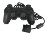 PS2 Controller Wired Zwart (Third Party) (PS2 Accessoires), Spelcomputers en Games, Spelcomputers | Sony PlayStation 2, Ophalen of Verzenden