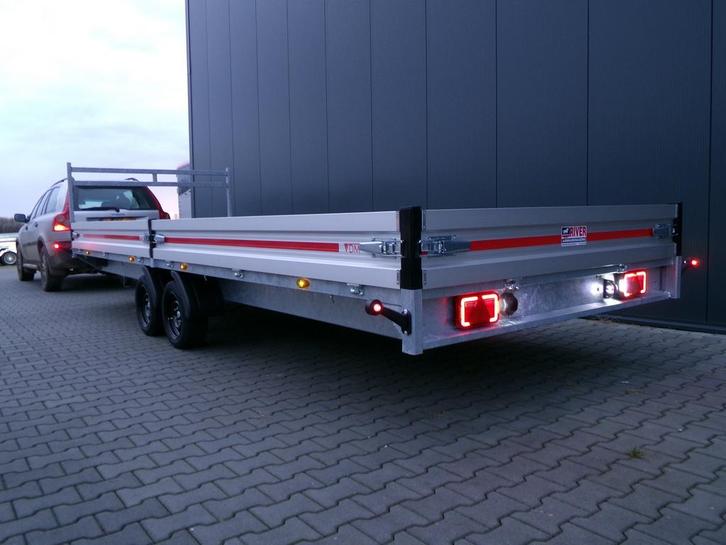 VDM XXL Plateauwagen 614x208 3.5T OERDEGELIJK, Auto diversen, Aanhangers en Bagagewagens, Nieuw